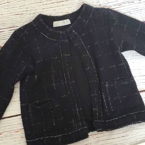 ZARA GIRLS STYLISH BLACK & WHITE JACKET 🖤🤍